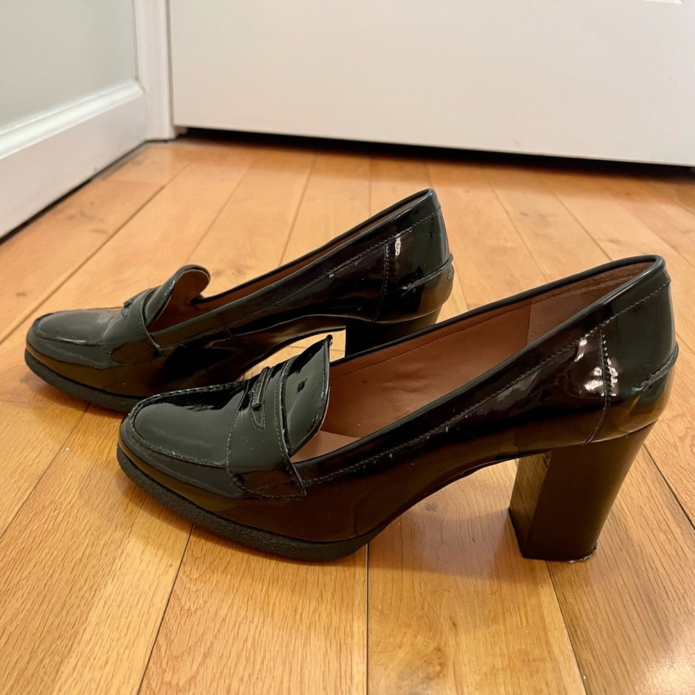 Vince Camuto - Black Patent Loafers